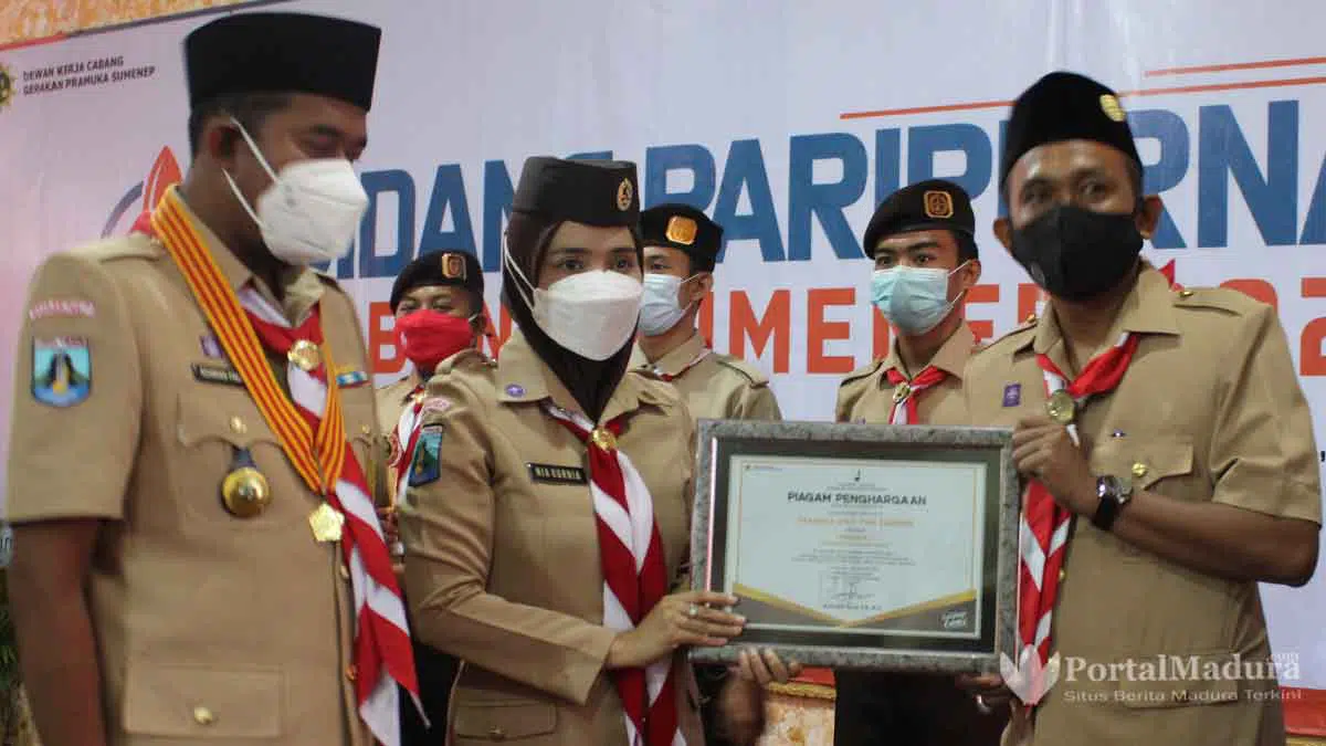 STKIP PGRI Sumenep Menyandang Gelar Terbaik I Pramuka Perguruan Tinggi