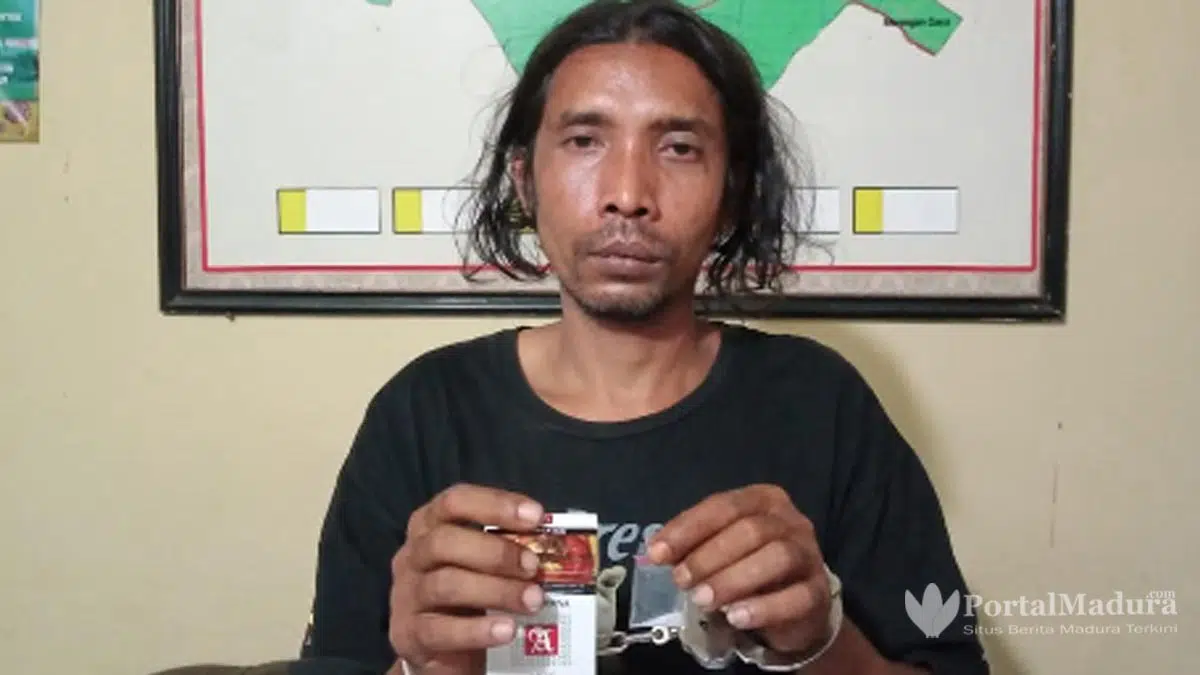 Seorang Warga Desa Ellak Laok Ditangkap Polisi Sumenep