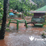Banjir Surut, Santri Ponpes Darul Ulum Talaga Beraktivitas