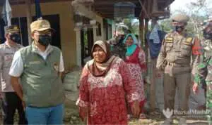 Tinjau Lokasi Jalan Amblas, Mas Tamam Janji Akan Segera Perbaiki