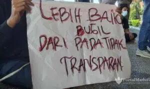Tuntutan Aksi Demo “Raport Merah” OPD Pemkab Sumenep