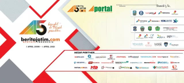 15 Th Berita Jatim, Bangkit Di Tengah Pandemi Lewat Webinar Hingga Penghargaan Tokoh Inspiratif - Portalmadura.com 15 Th Berita Jatim, Bangkit di Tengah Pandemi Lewat Webinar Hingga Penghargaan Tokoh Inspiratif
