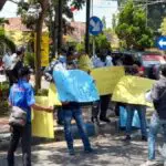 Depan Mapolres, Wartawan Bangkalan Aksi Solidaritas Terhadap Jurnalis Tempo Nurhadi