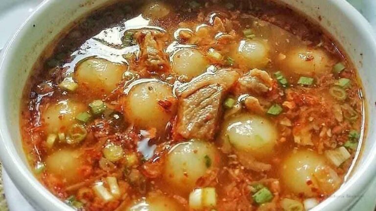 Resep Baso Aci Super Pedas