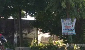 Banner Promosi “Marak” Dipaku ke Pohon