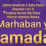 Jadwal Imsakiyah & Buka Puasa Ramadan 1442 H/ 2021 M Bagi Warga Sumenep, Lengkap dengan Bacaan Niat Puasa