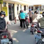Kendaraan Anggota Polres Pamekasan Dirazia