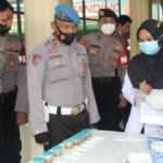 Mendadak! 32 Personel Sat Sabhara Polres Sumenep Jalani Tes Urine