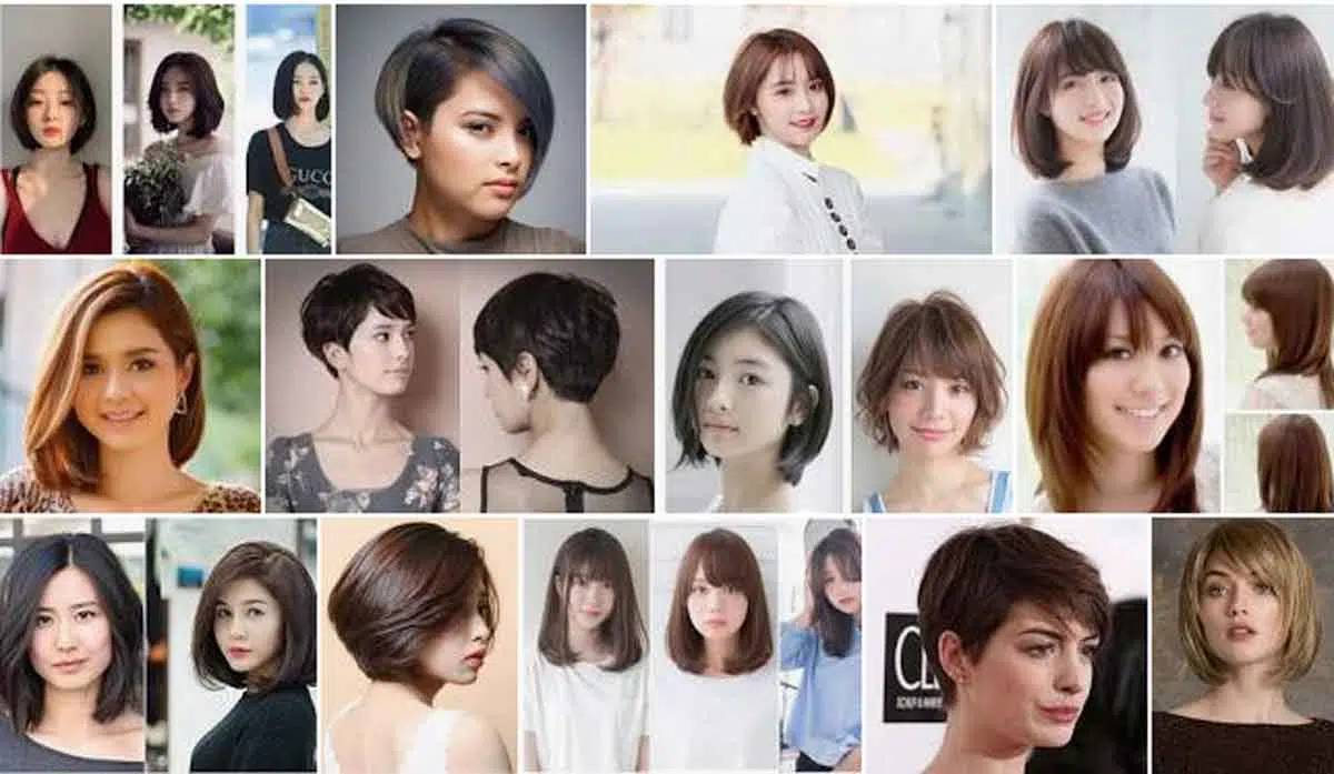 Model Rambut pendek wanita untuk wajah bulat