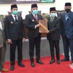 Rapat Paripurna, DPRD Sampang Sampaikan Rekomendasi Pansus LKPJ Bupati TA 2020
