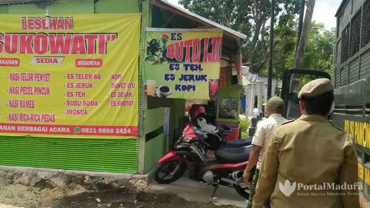 Ramadan, Satpol PP Sampang Tutup Paksa Warung Makan Buka Siang Hari