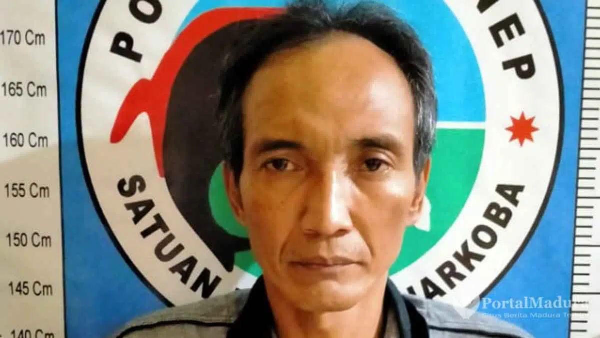 Sempat Kabur, Pria Romben Rana Ditangkap Polisi Sumenep