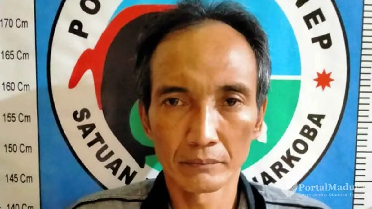 Sempat Kabur, Pria Romben Rana Ditangkap Polisi Sumenep