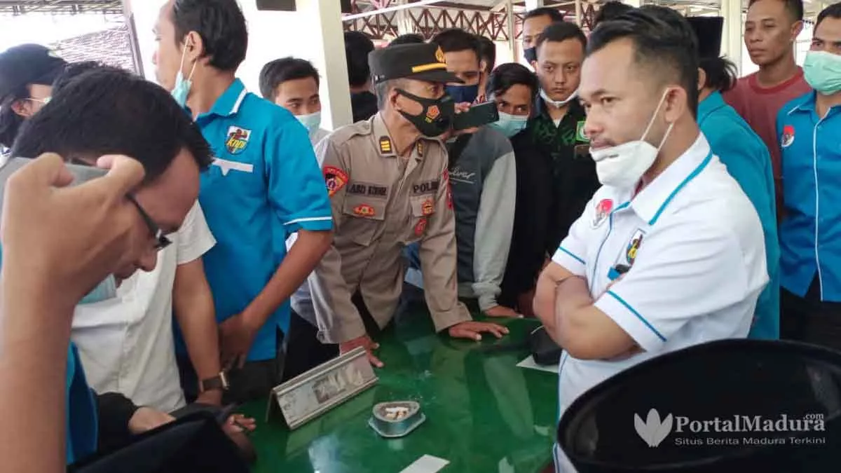 Gegara Rebutan Posisi Sekretaris, Pelantikan KNPI Pamekasan Ricuh