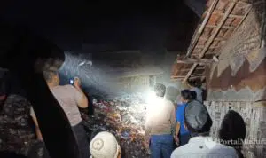 TPS Pasar Omben Sampang Terbakar