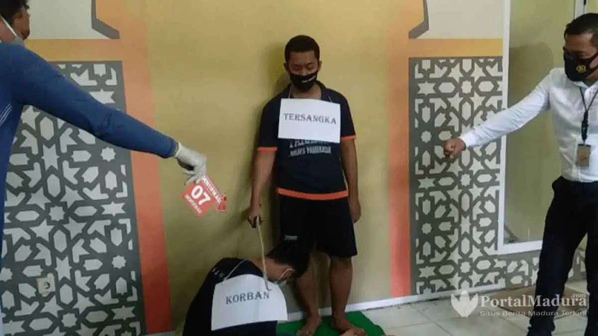 Tersangka Pembunuh Bocah Perankan 13 Adegan