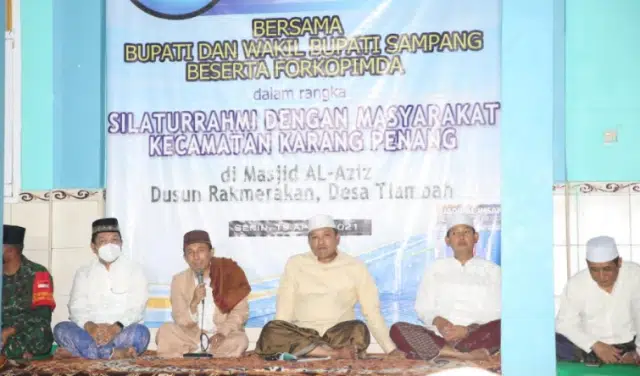 Safari Ramadan, Bupati Sampang Serap Aspirasi Bersama Tokoh dan Masyarakat