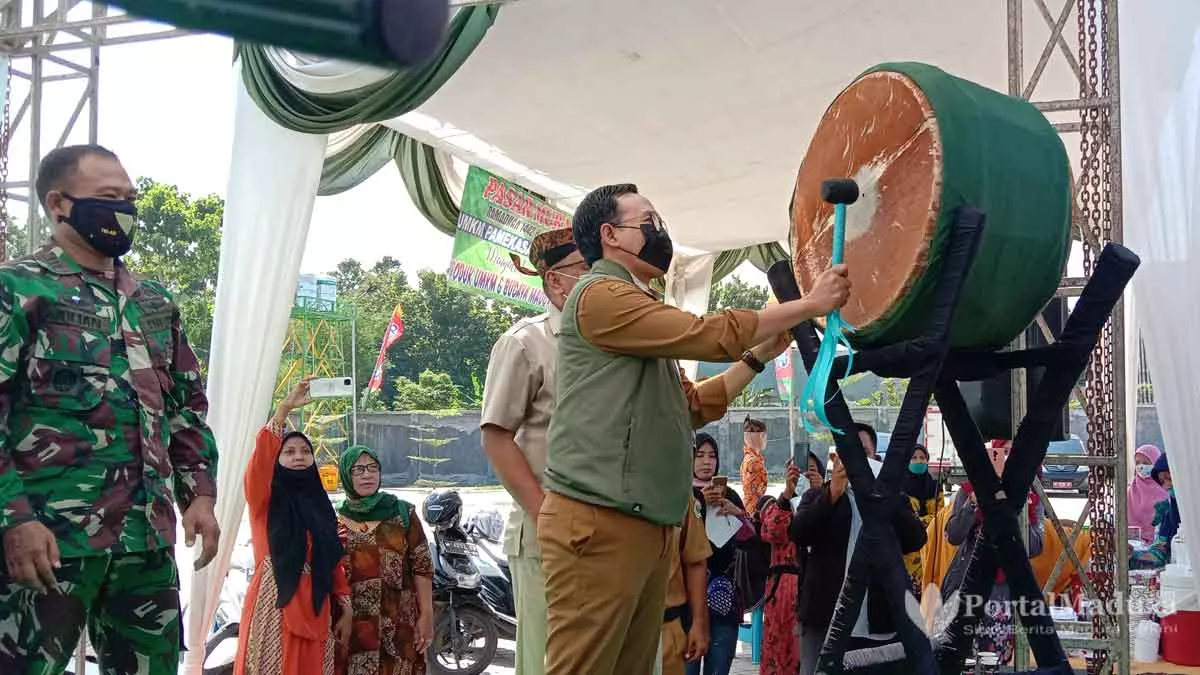 Jelang Ramadan, Mas Tamam Launching Pasar Murah