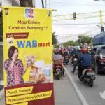 Promosi WAB Mart Dipaku Pada Pohon, Sikap Satpol PP Sampang?