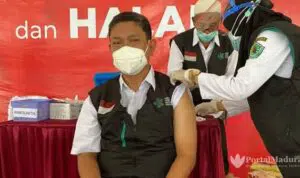 Warga Dikabarkan Muntah Darah Usai Divaksin, Dinkes Pamekasan : Itu Tidak Benar