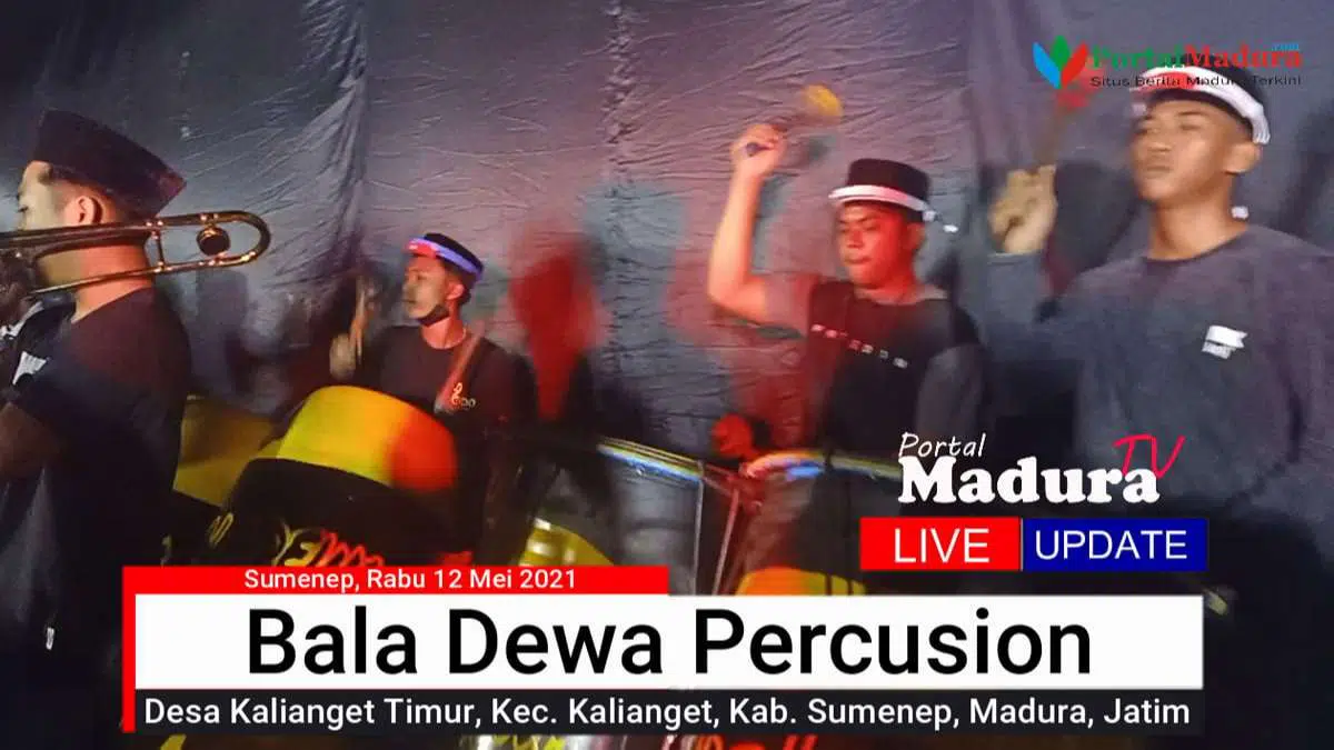 Bala Dewa Percusion Sambut Hari Kemenangan Idul Fitri 1442 H