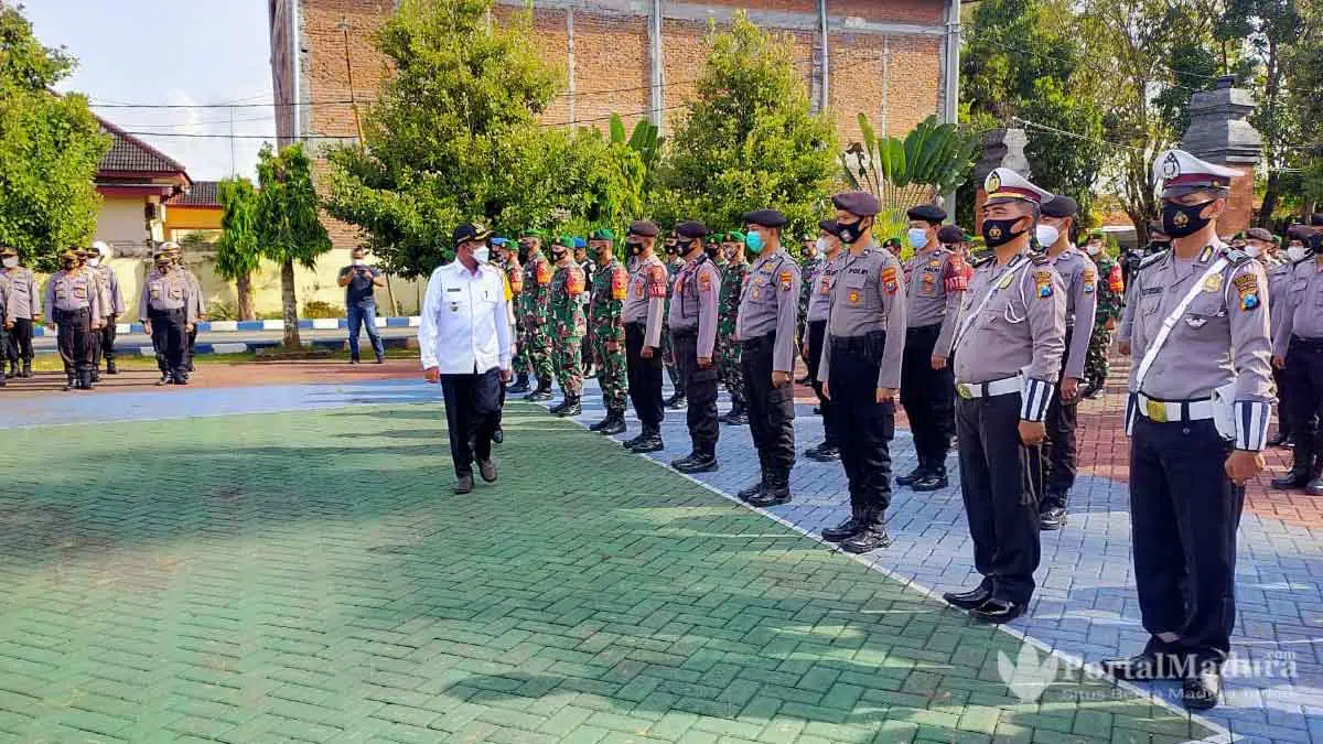 Polres Sumenep Terjunkan 168 Personel pada Operasi Ketupat 2021