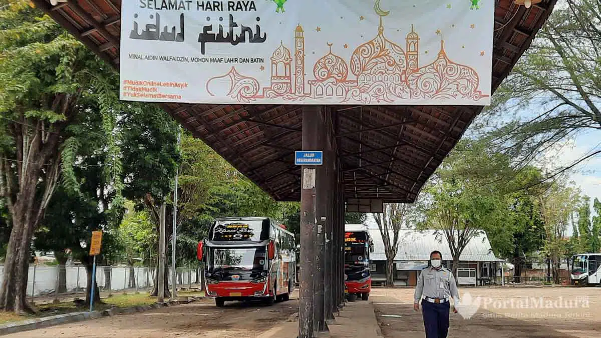 Hari Pertama Larangan Mudik, Bus di Sumenep Tak Beroperasi