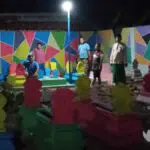 Jelang Lebaran, Warga Sampang Percantik Batu Nisan