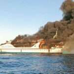 Kapal Berisi 181 Penumpang Terbakar di Maluku