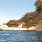 Kapal Berisi 181 Penumpang Terbakar di Maluku