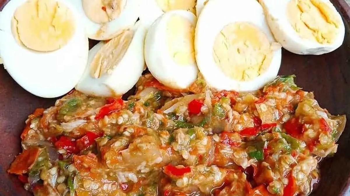 Resep Telur Rebus Sambal Bawang, Enak dan Mudah Dibuat