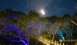Salat Gerhana Bulan Digelar di Wisata Pantai eKasoghi Sumenep