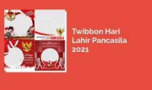 twibbon Tema Hari Lahir Pancasila
