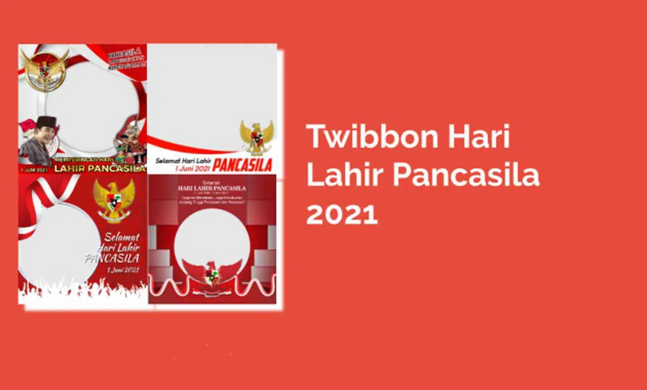 twibbon Tema Hari Lahir Pancasila