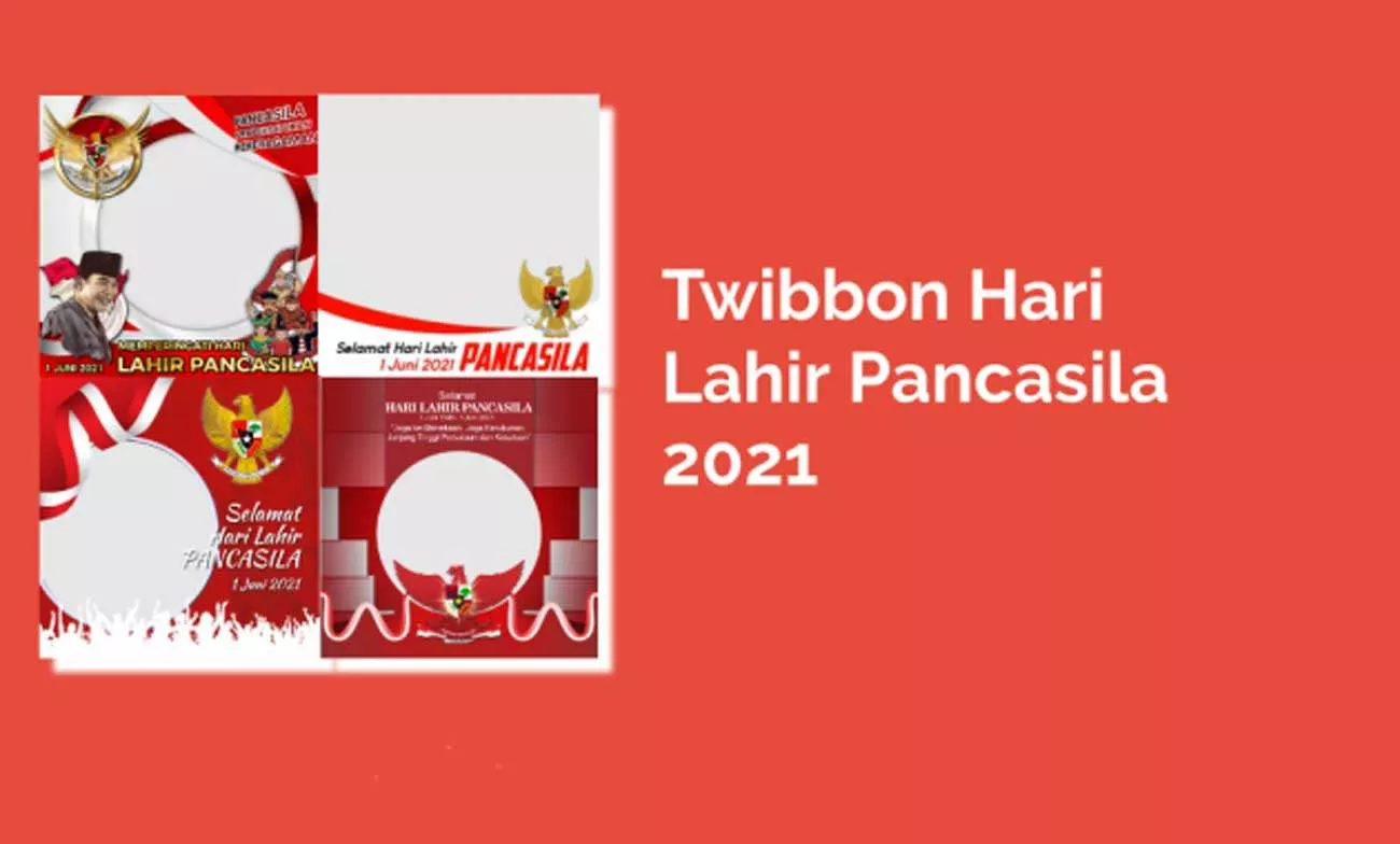 twibbon Tema Hari Lahir Pancasila
