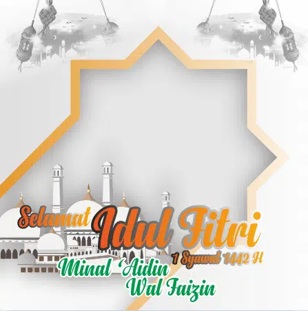 Kumpulan Twibbon Ucapan Selamat Hari Raya Idul Fitri 1442 H