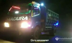Viral Video Truk Ugal-Ugalan, Polres Sumenep Amankan Pengemudi