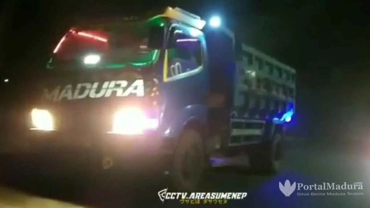 Viral Video Truk Ugal-Ugalan, Polres Sumenep Amankan Pengemudi