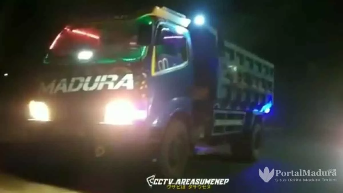 Viral Video Truk Ugal-Ugalan, Polres Sumenep Amankan Pengemudi
