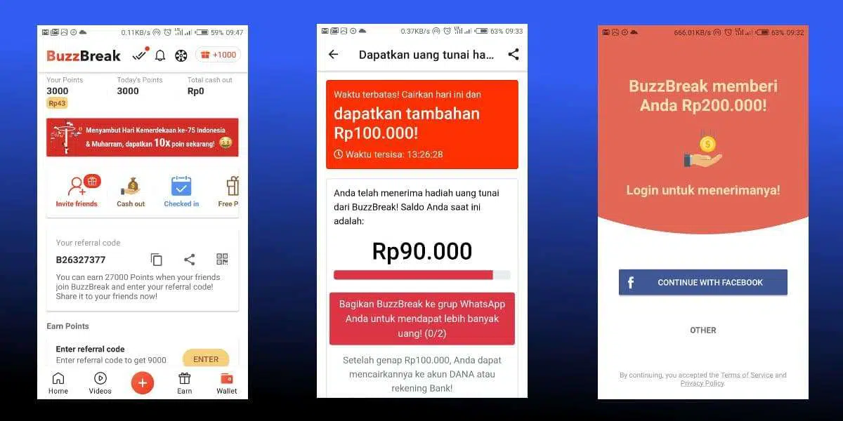 aplikasi buzzbreak penghasil uang