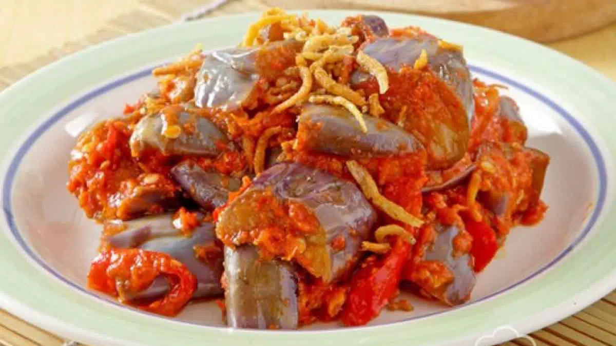 Resep Terung Balado Teri yang Enak dan Bergizi