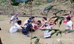 Pria Paruh Baya Ditemukan Tewas di Sungai