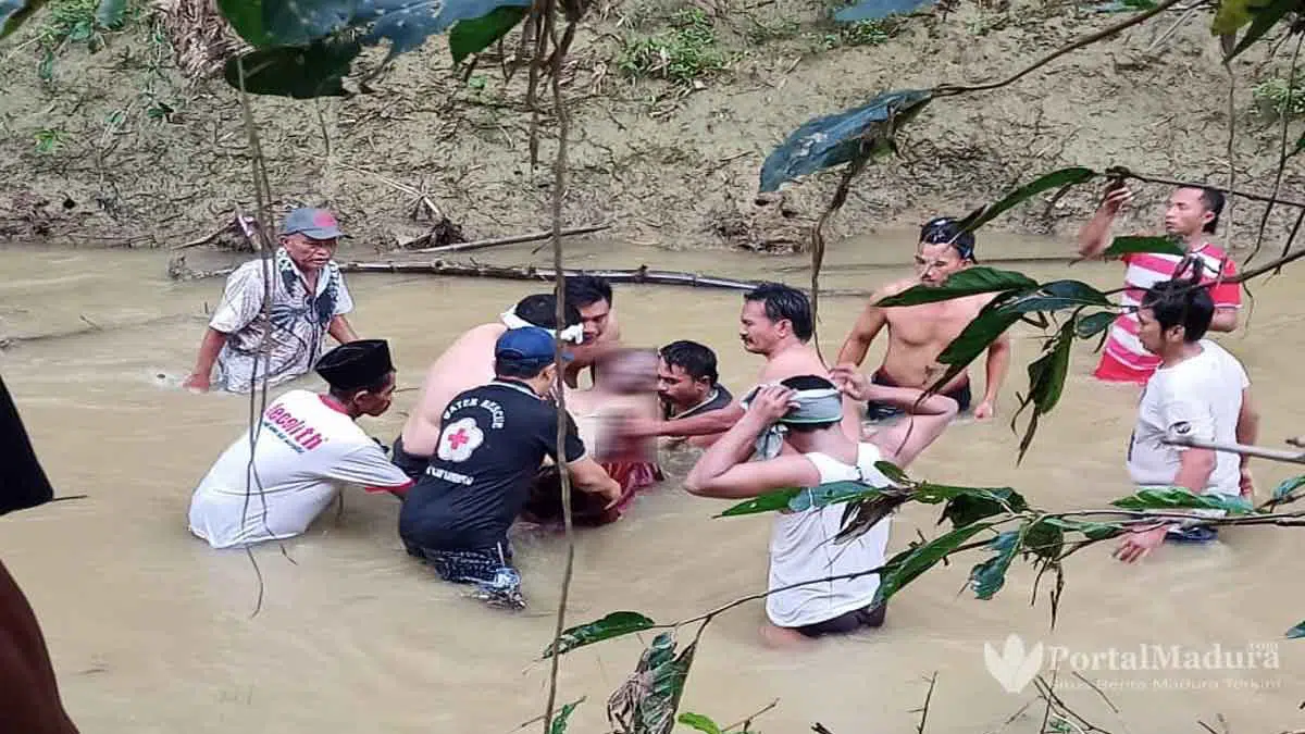 Pria Paruh Baya Ditemukan Tewas di Sungai