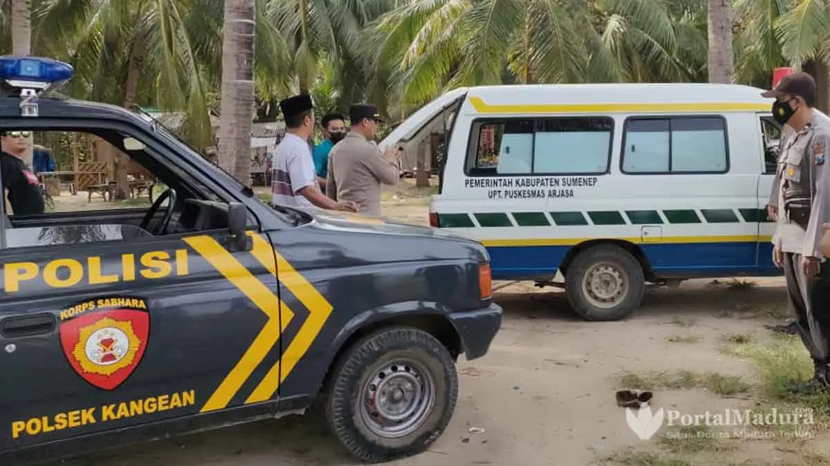 Warga Sumenep Ditemukan Tewas di Pantai Pasir Putih