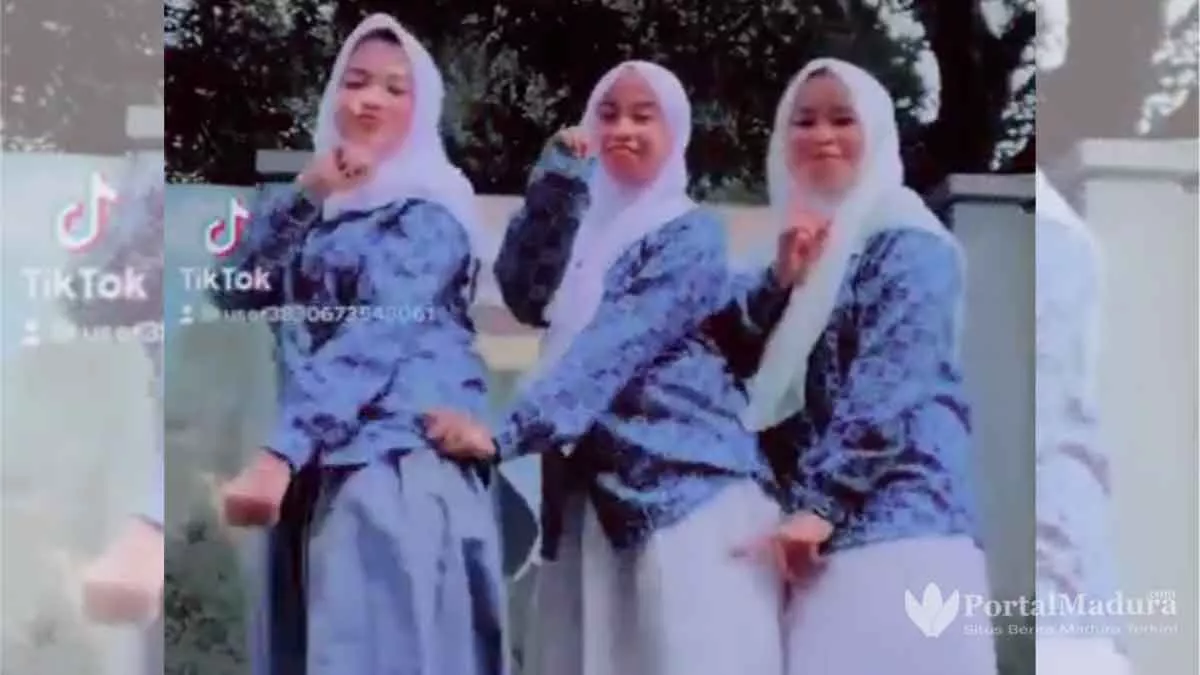 3 Siswi Tak Lulus MA, Gegara Buat Video Joget TikTok dan Langgar Tatib