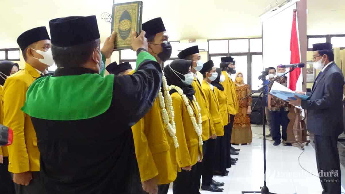 DLM dan BEM Dilantik, Rektor Unija Titip 'Pertahankan Prestasi Nasional'