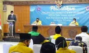 DLM dan BEM Dilantik, Rektor Unija Titip 'Pertahankan Prestasi Nasional'