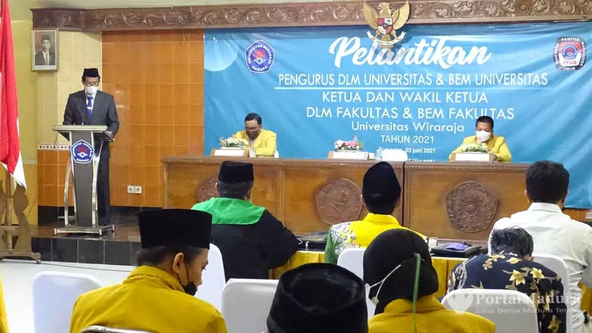 DLM dan BEM Dilantik, Rektor Unija Titip ‘Pertahankan Prestasi Nasional’