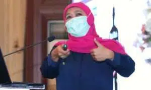 Khofifah Minta AMSI Jatim Kawal Pertumbuhan "De Facto Ibu Kota Indonesia"
