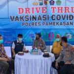 Pertama di Madura, Pamekasan Luncurkan Layanan Drive Thru Vaksinasi Covid-19